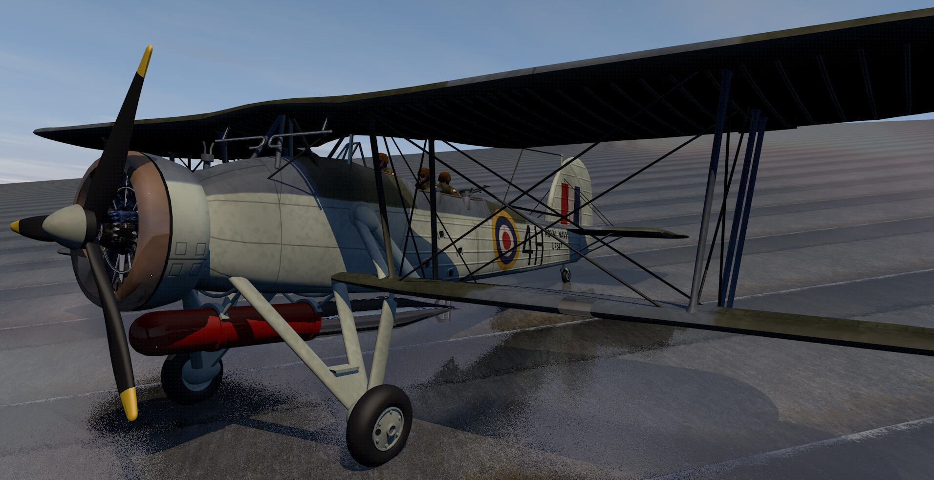 Fairey Swordfish Mk-1 3D model_2