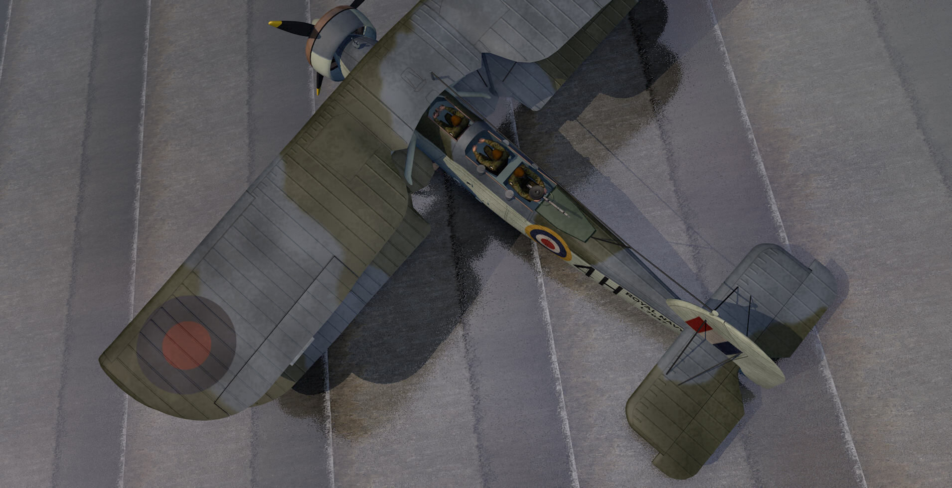 Fairey Swordfish Mk-1 3D model_4