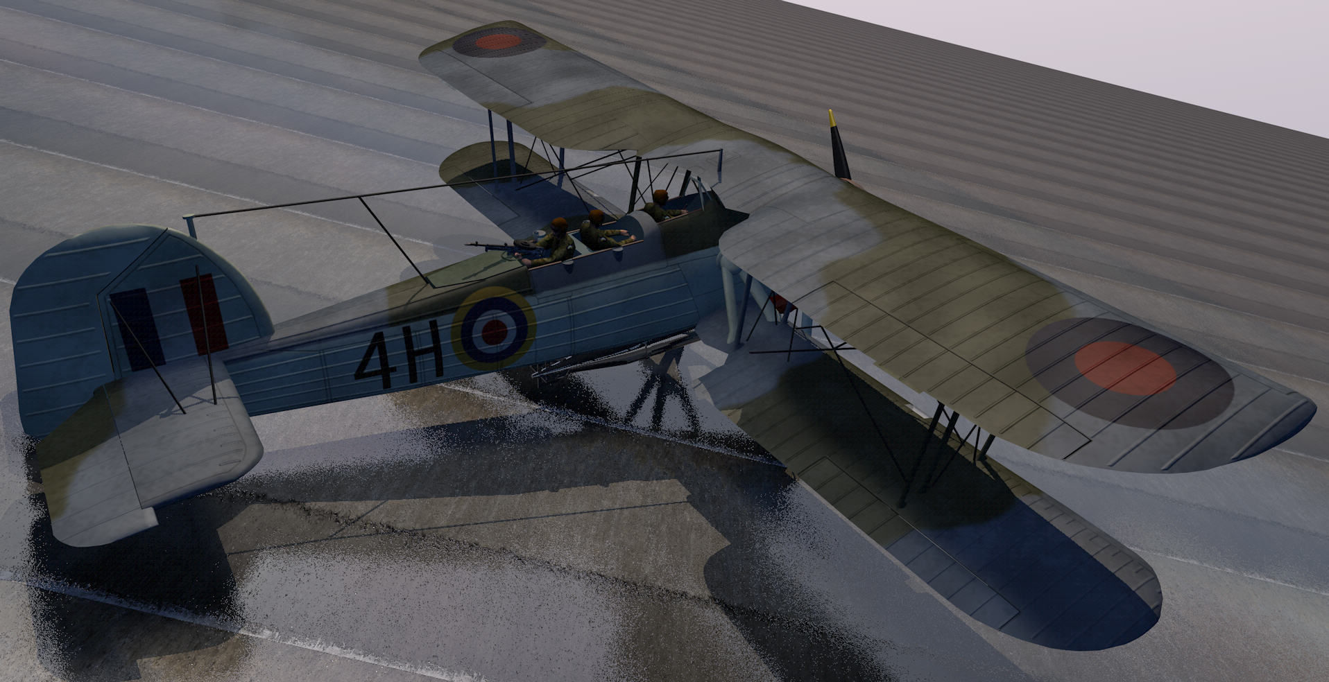 Fairey Swordfish Mk-1 3D model_6