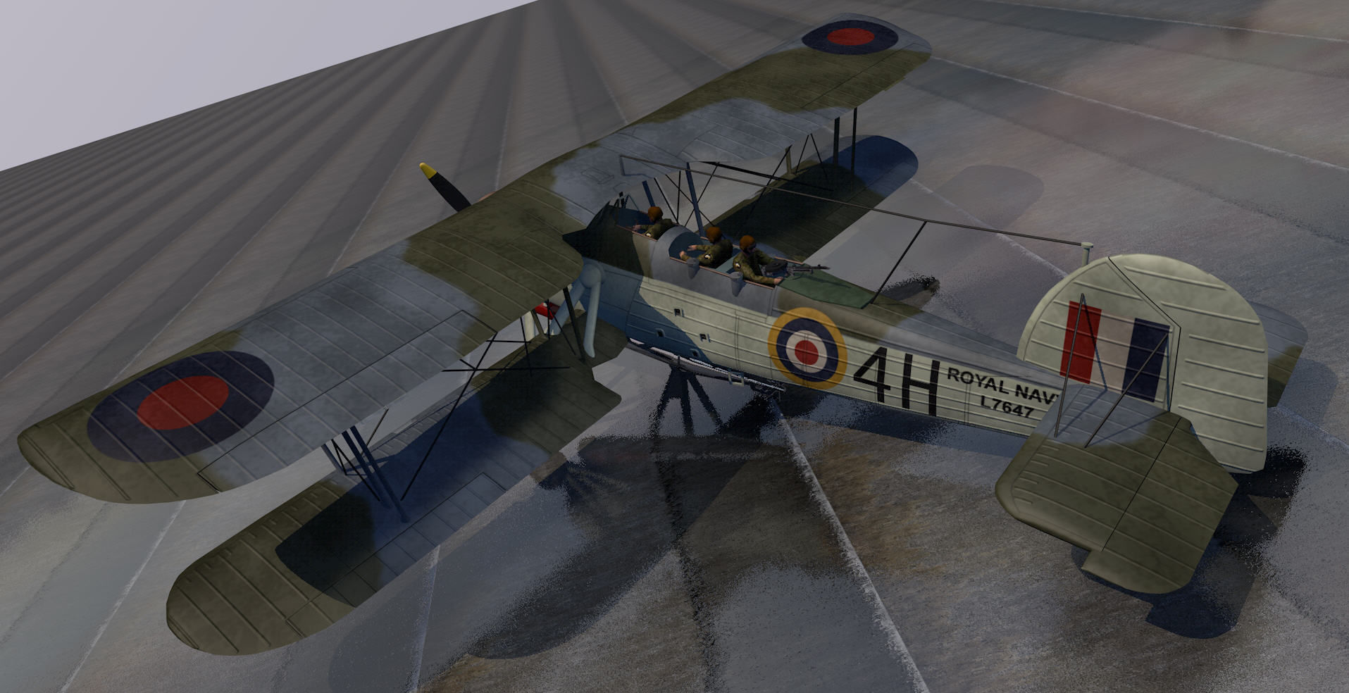 Fairey Swordfish Mk-1 3D model_1