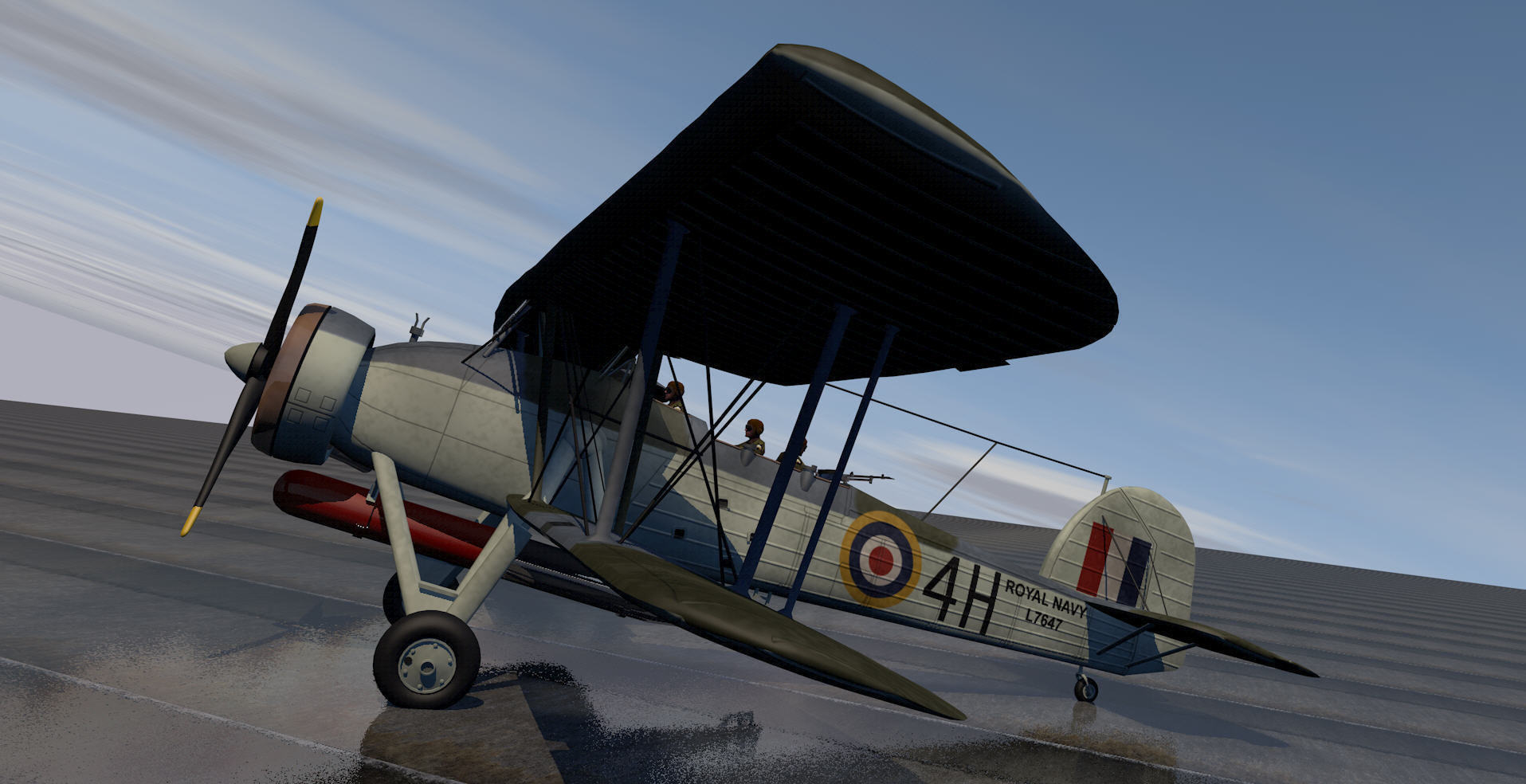 Fairey Swordfish Mk-1 3D model_7