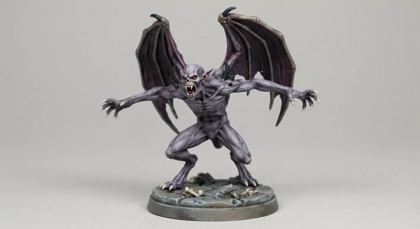Berbalang Miniature 3D Printable Files STL GLB 3MF 3D print model