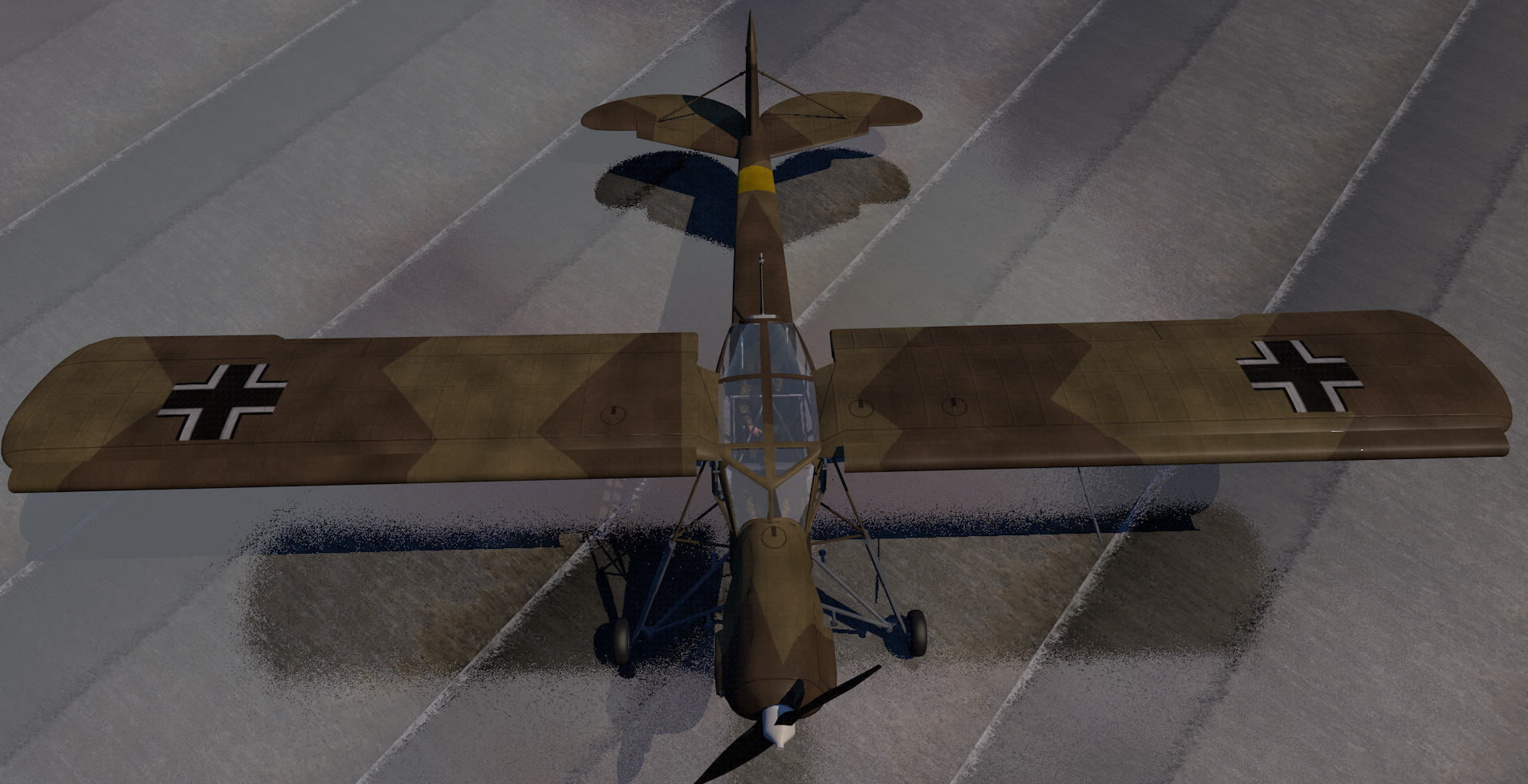 Fieseler Fi-156C-3 Storch 3D model_4