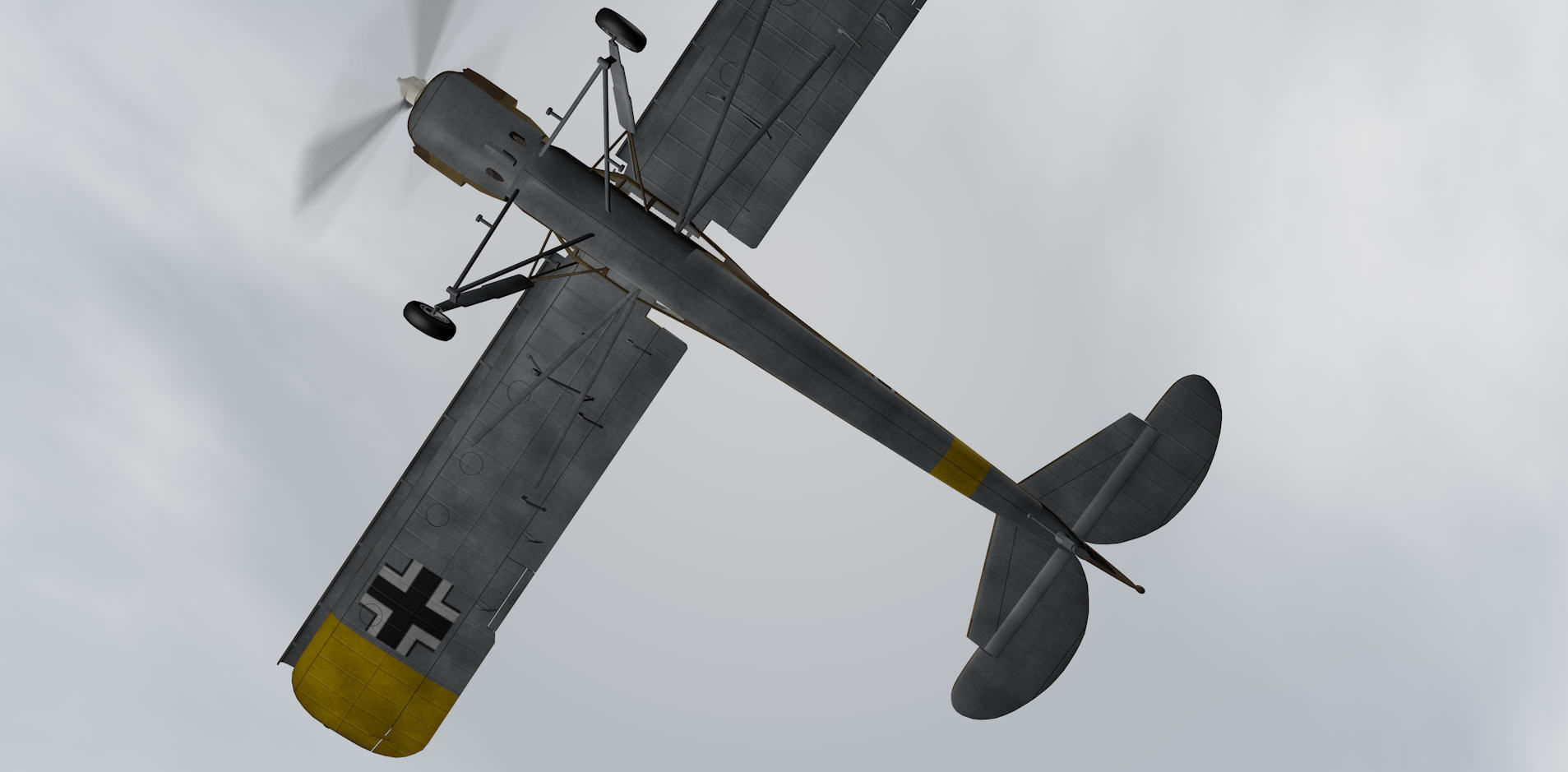 Fieseler Fi-156C-3 Storch 3D model_7