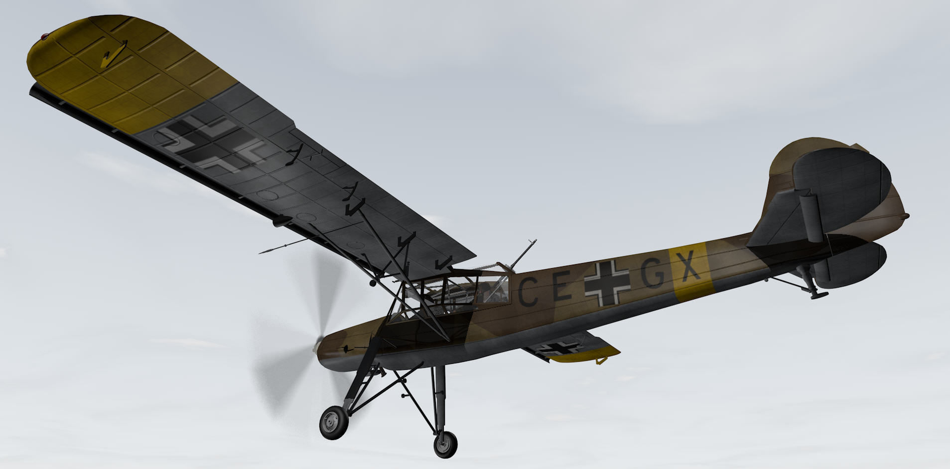 Fieseler Fi-156C-3 Storch 3D model_10
