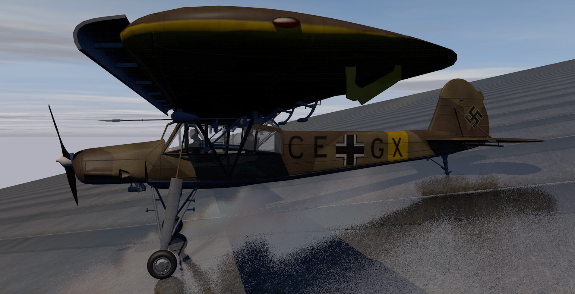 Fieseler Fi-156C-3 Storch 3D model_1