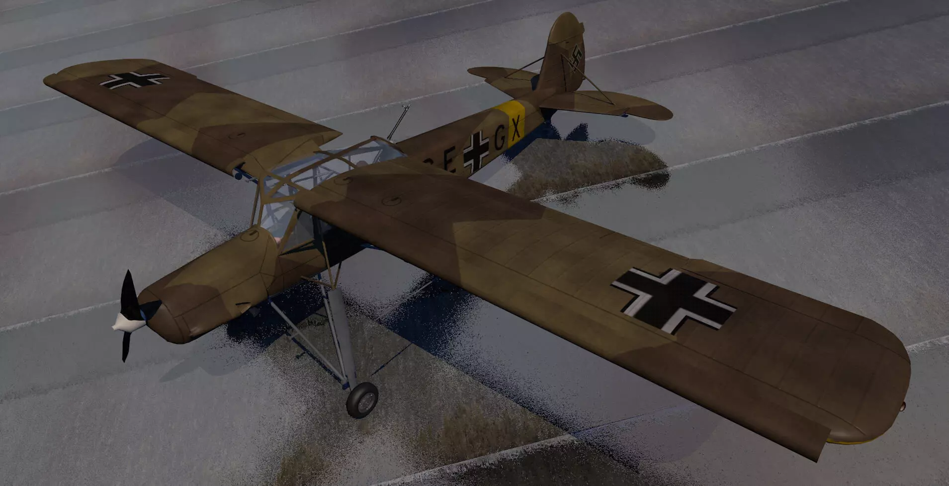 Fieseler Fi-156C-3 Storch 3D model_0