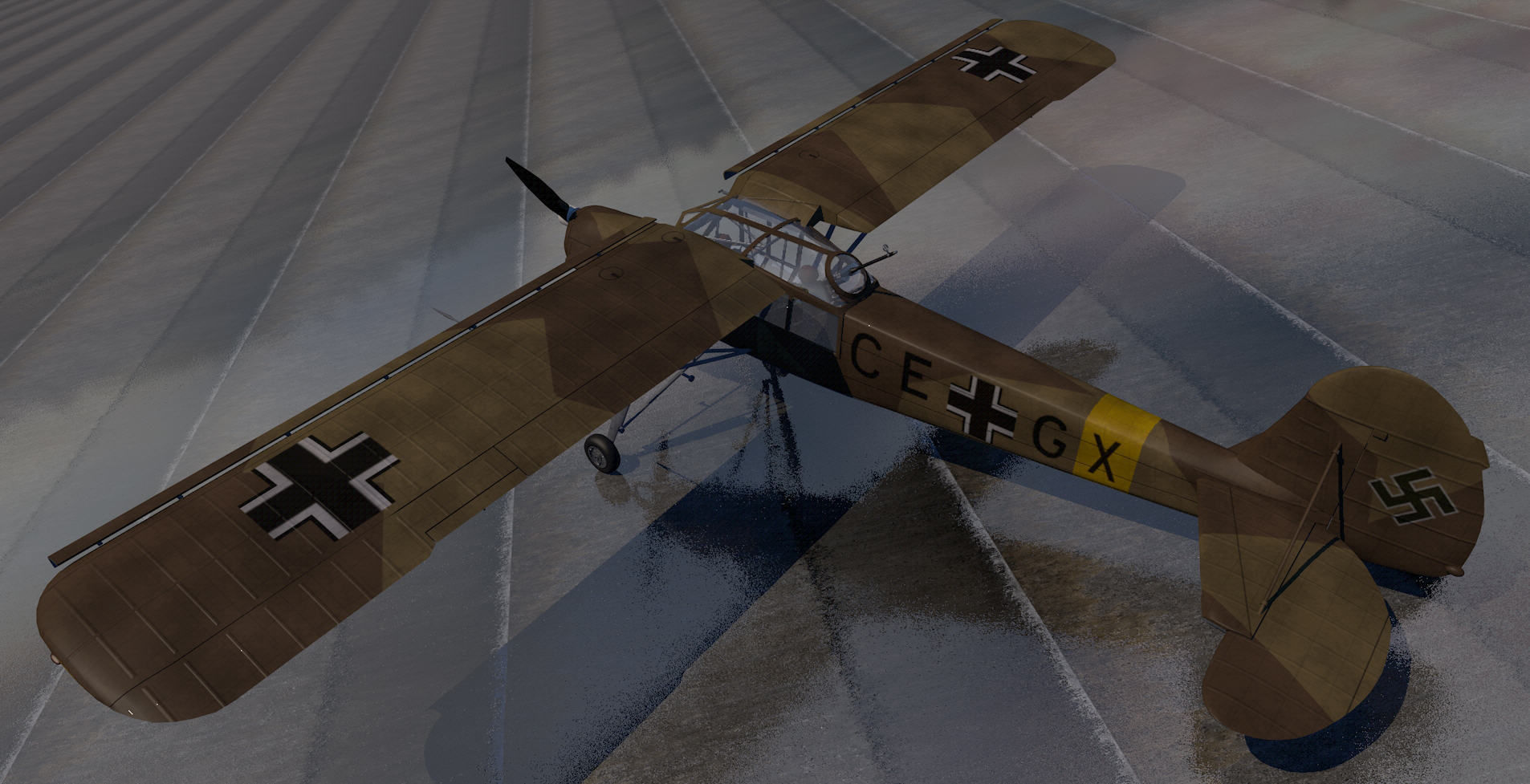Fieseler Fi-156C-3 Storch 3D model_3
