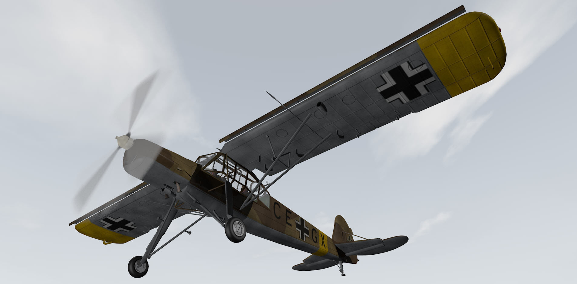 Fieseler Fi-156C-3 Storch 3D model_6