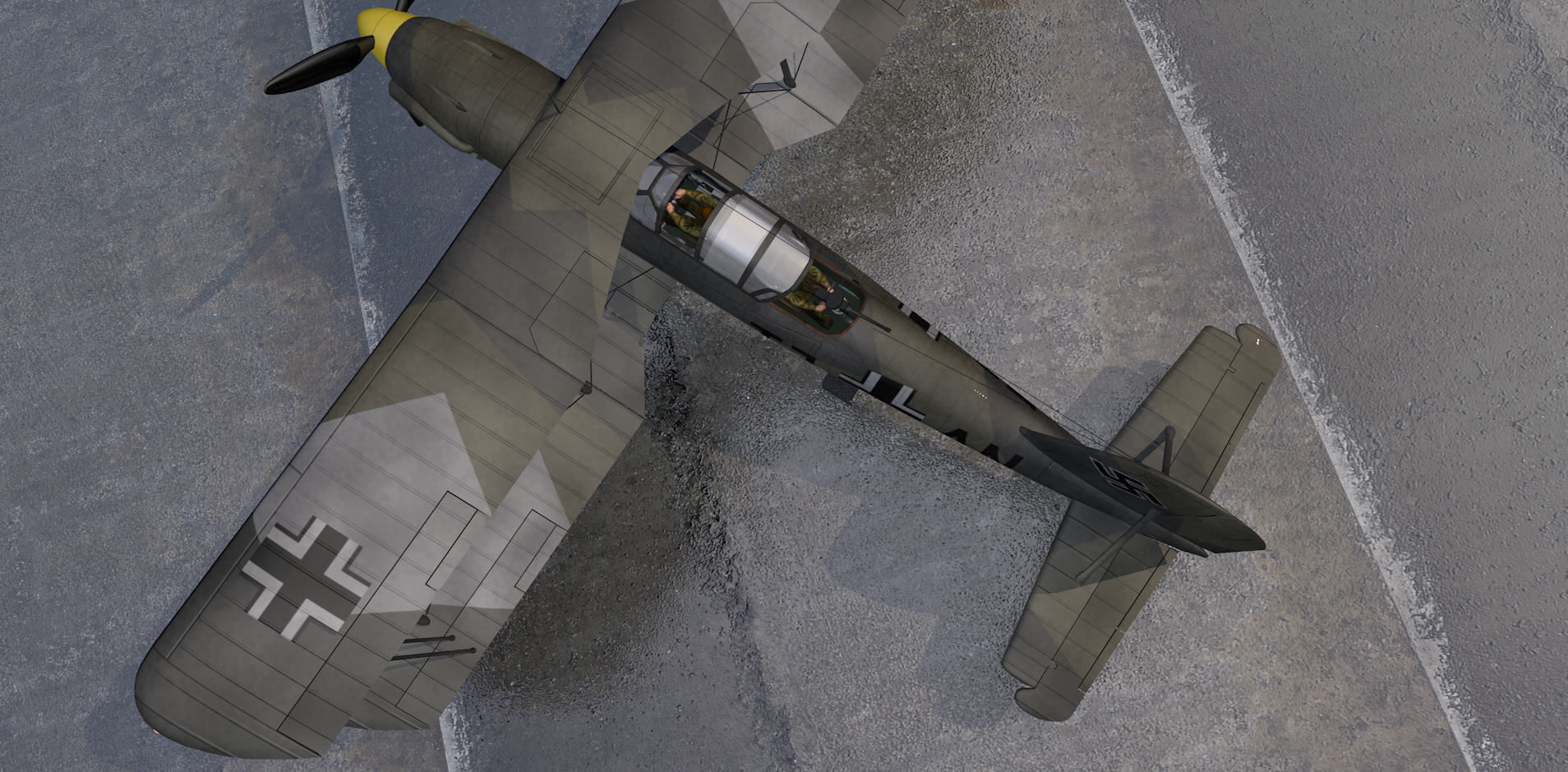 Fieseler Fi-167 Pavla 3D model_4