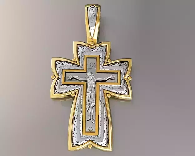 Cross Jesus  3D print model