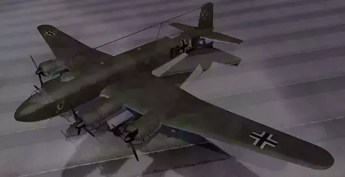 Focke-Wulf Fw-200C-1 Condor 3D model
