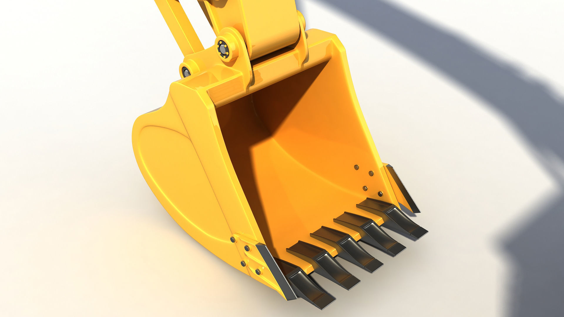 Excavator 3D model_6
