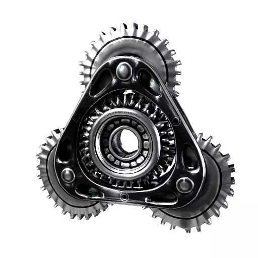 Gear Fidget Spinner 3D Model 3D model