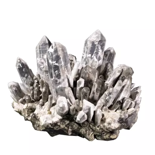 Crystal Cluster Specimen 3D Model 3D model