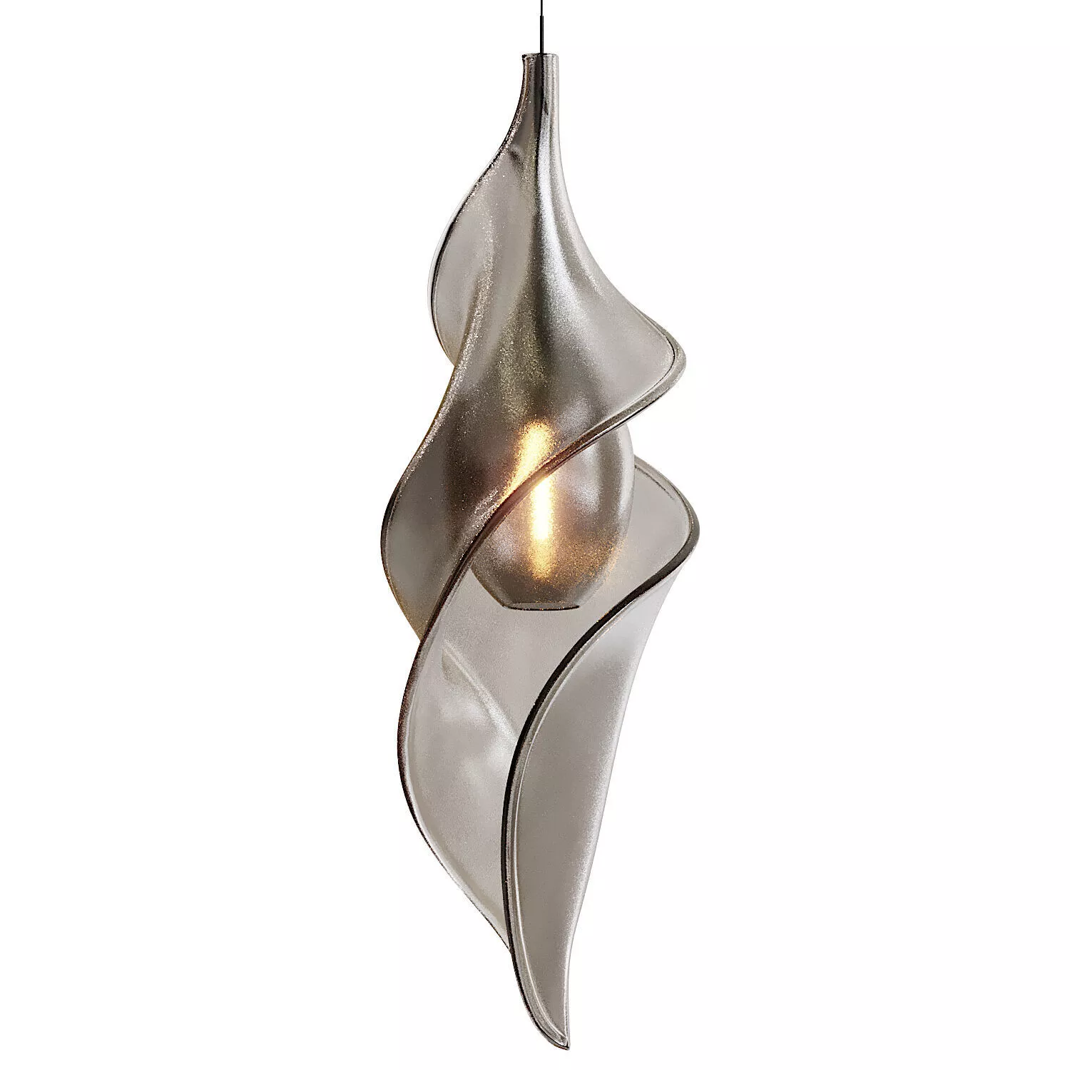 Rotating Glass Chandelier 3D model