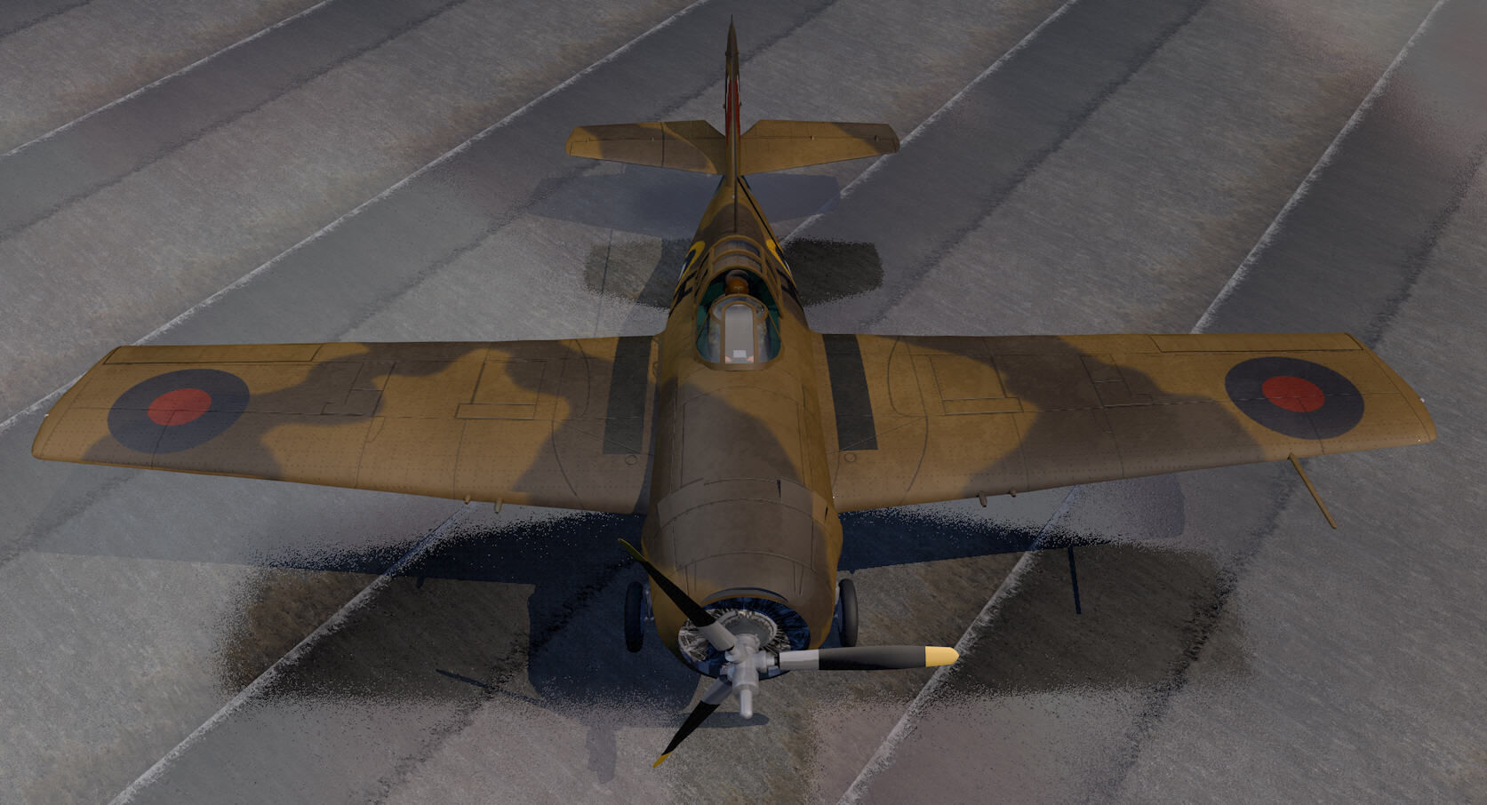 Grumman Martlet Mk-2 - RN 3D model_4