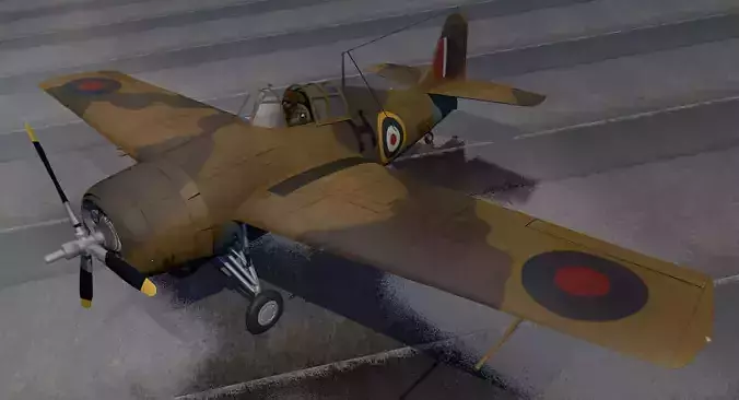 Grumman Martlet Mk-2 - RN