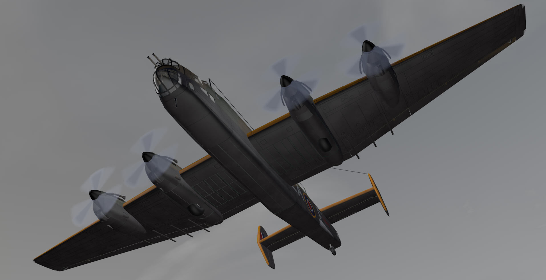 Handley Page Halifax Mk-2 3D model_11