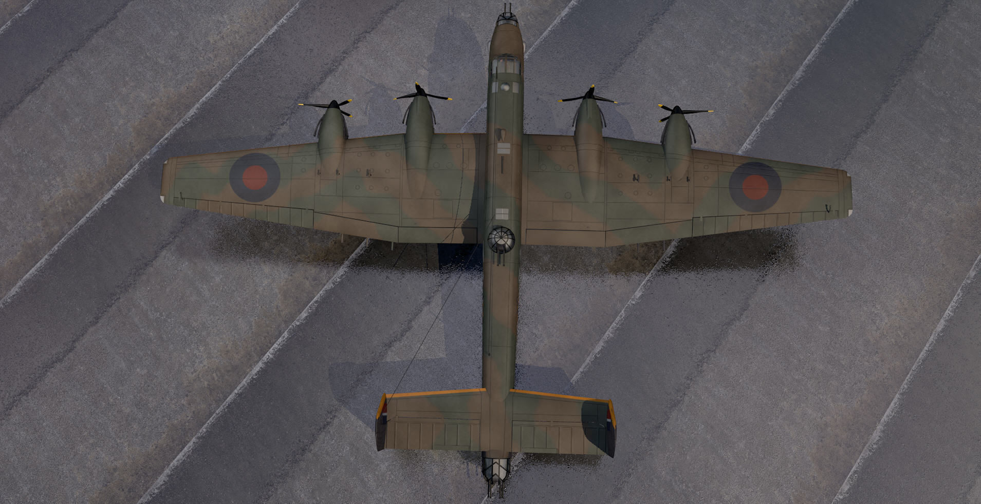 Handley Page Halifax Mk-2 3D model_3