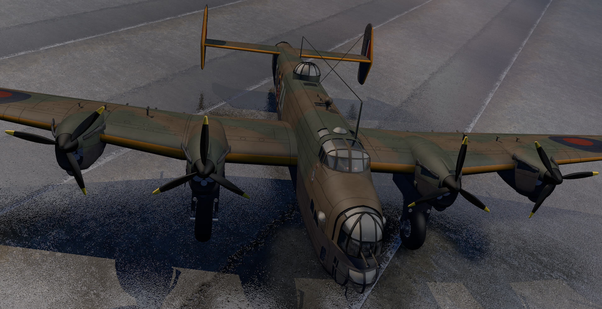 Handley Page Halifax Mk-2 3D model_5