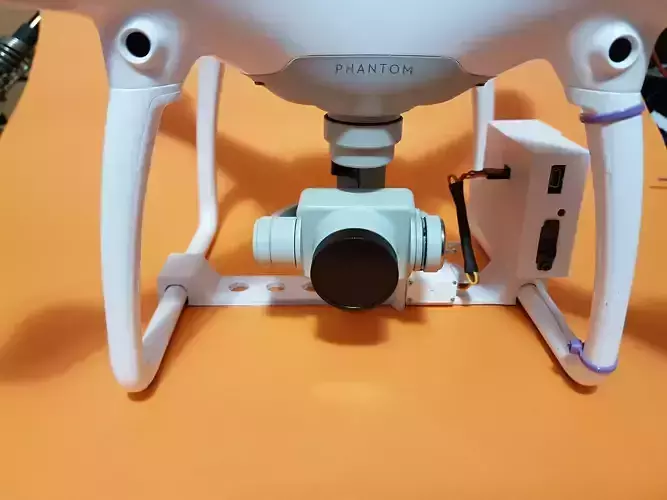 Payload Release for Dji Phantom 4 3D print model