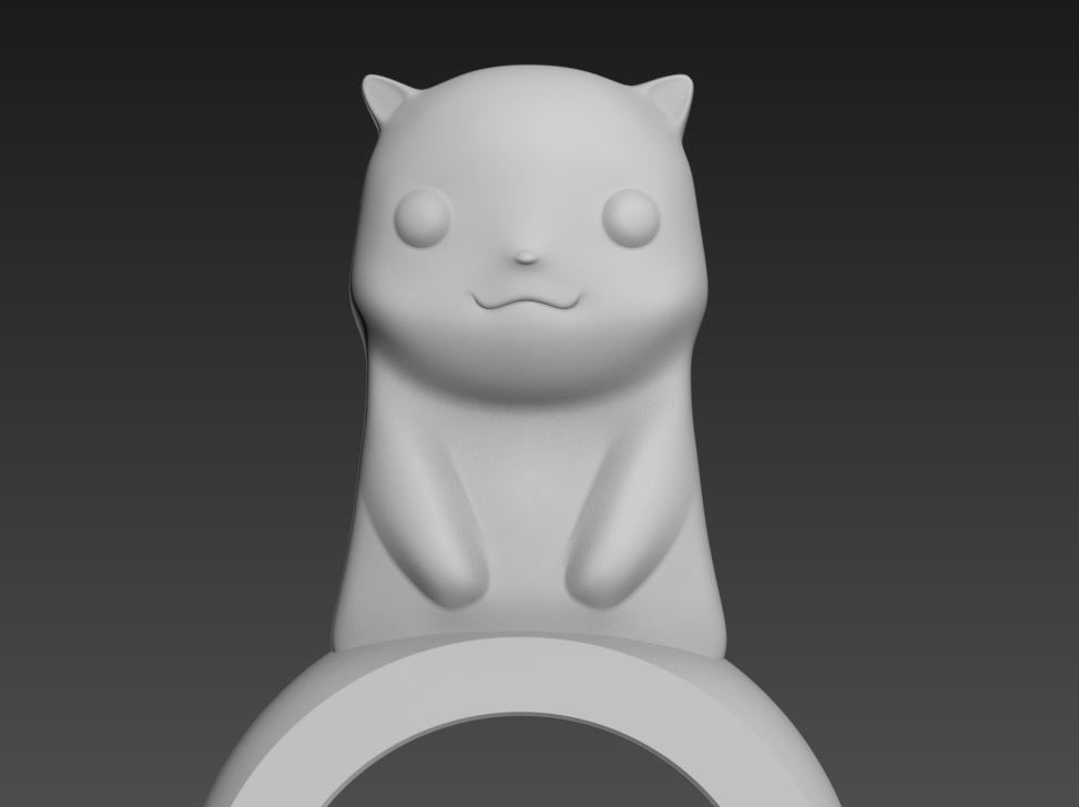 Pokemon Fidget Spinner 3D print model_1