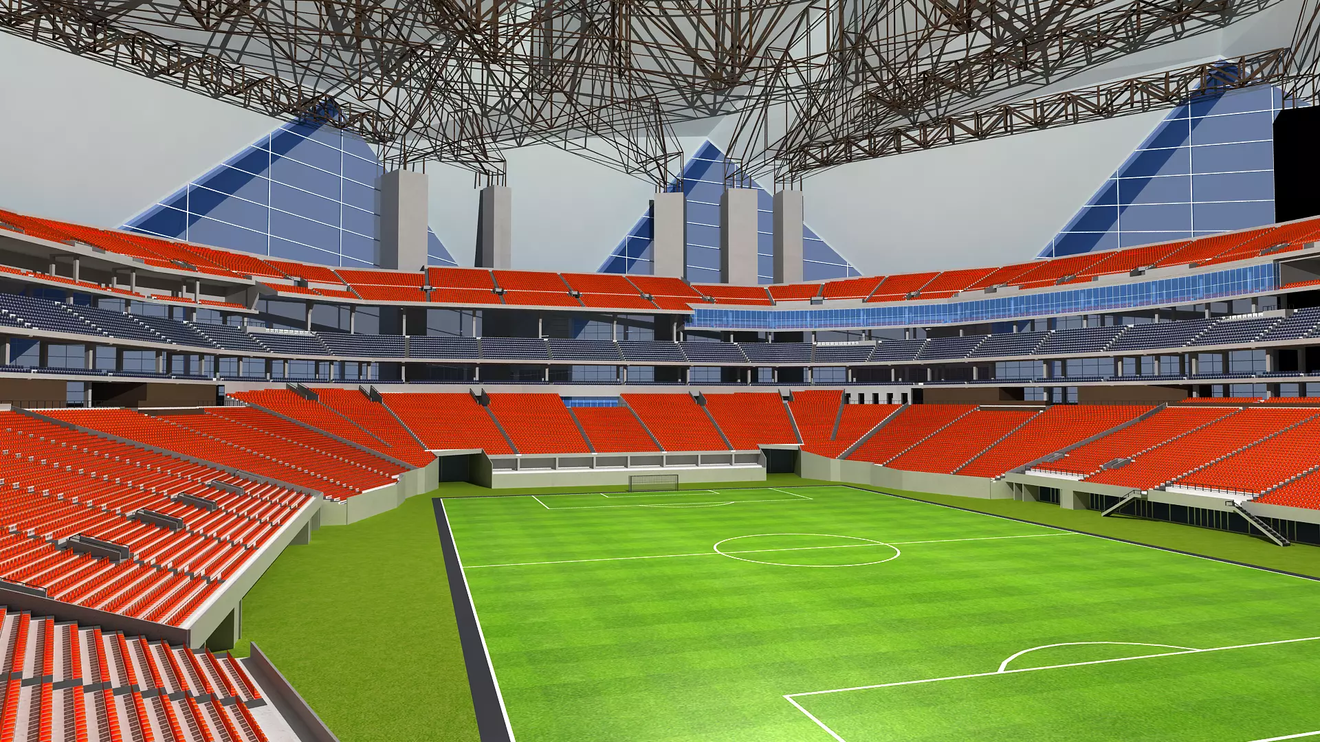 Mercedes-Benz Stadium 3D model