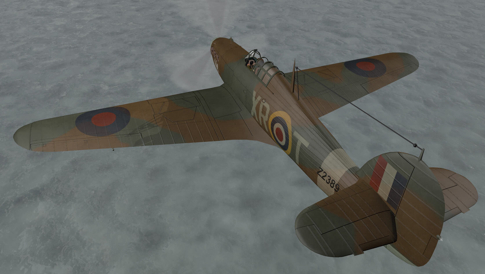 Hawker Hurricane Mk-1 3D model_7