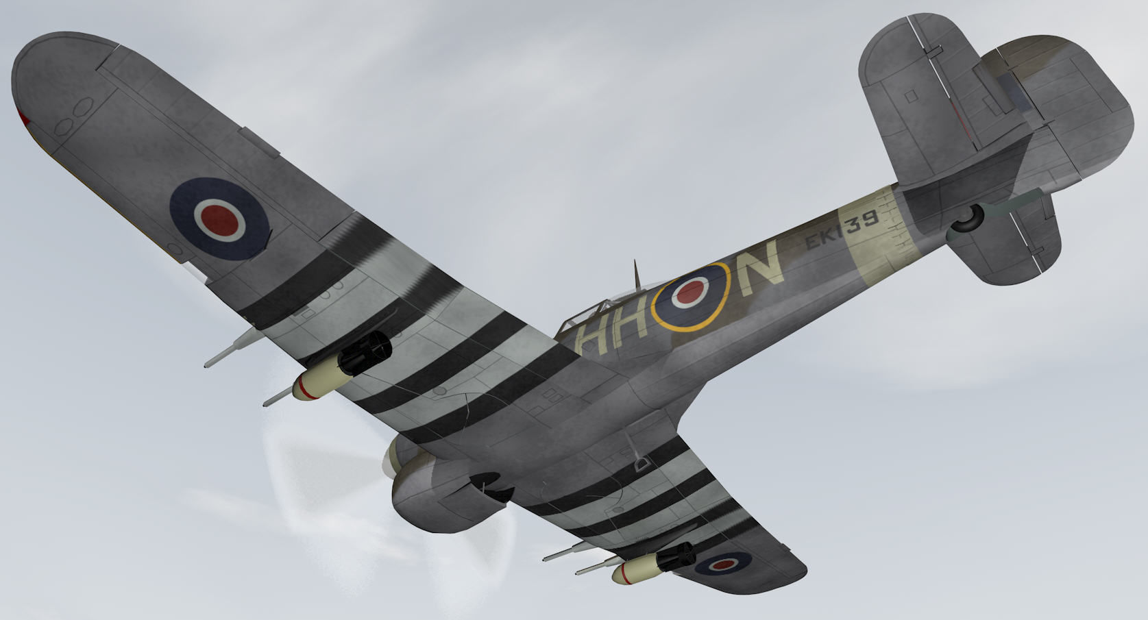 Hawker Typhoon Mk-1B early 3D model_8
