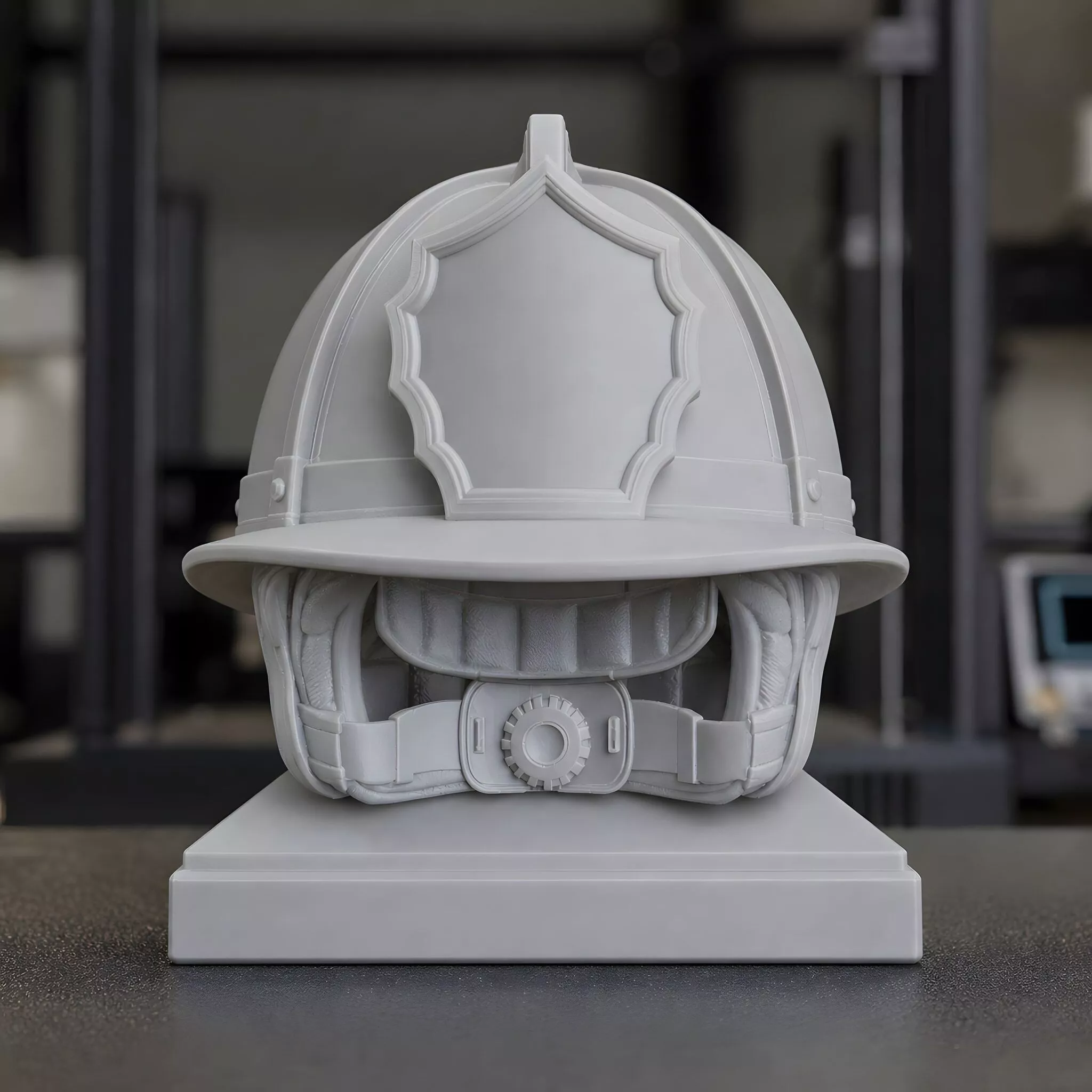 Heroic Firefighter Helmet 3D Print Model 3D print model