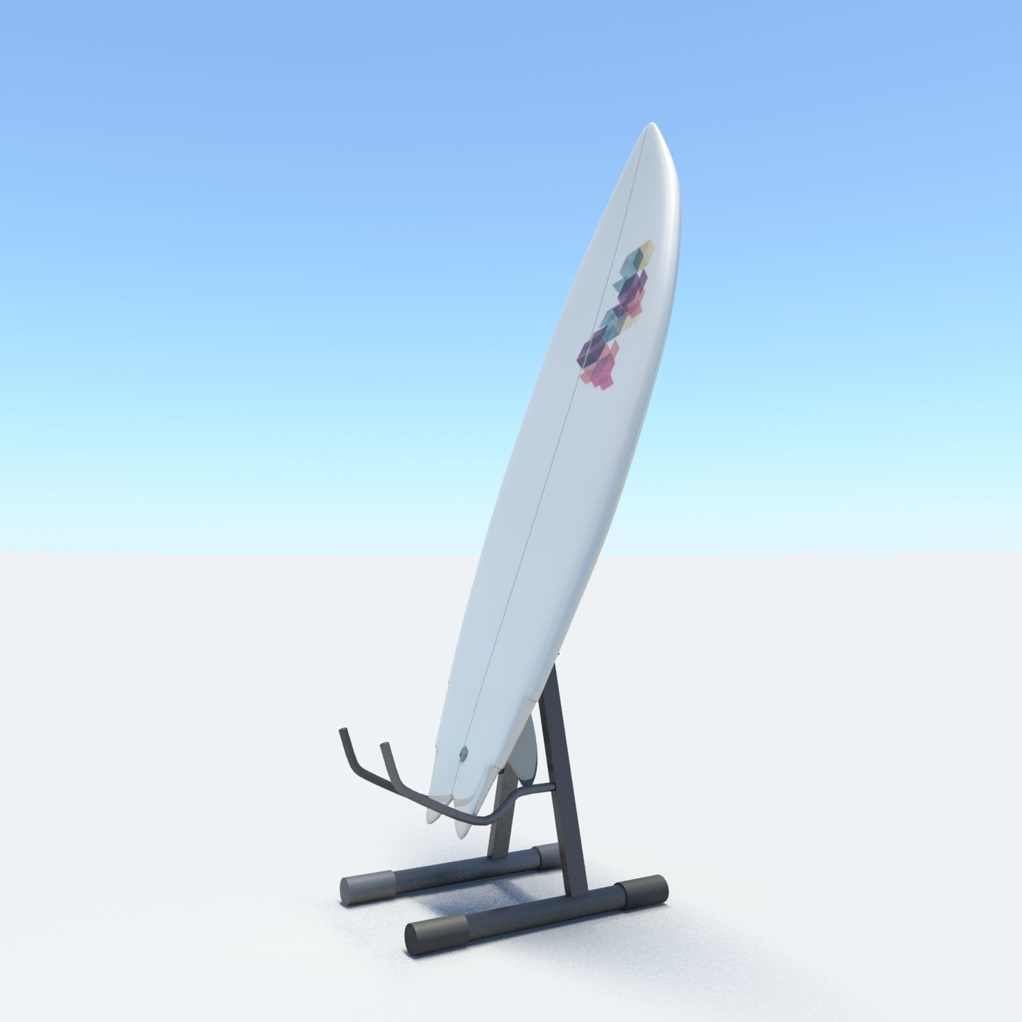 surfboard V6 3D model_10