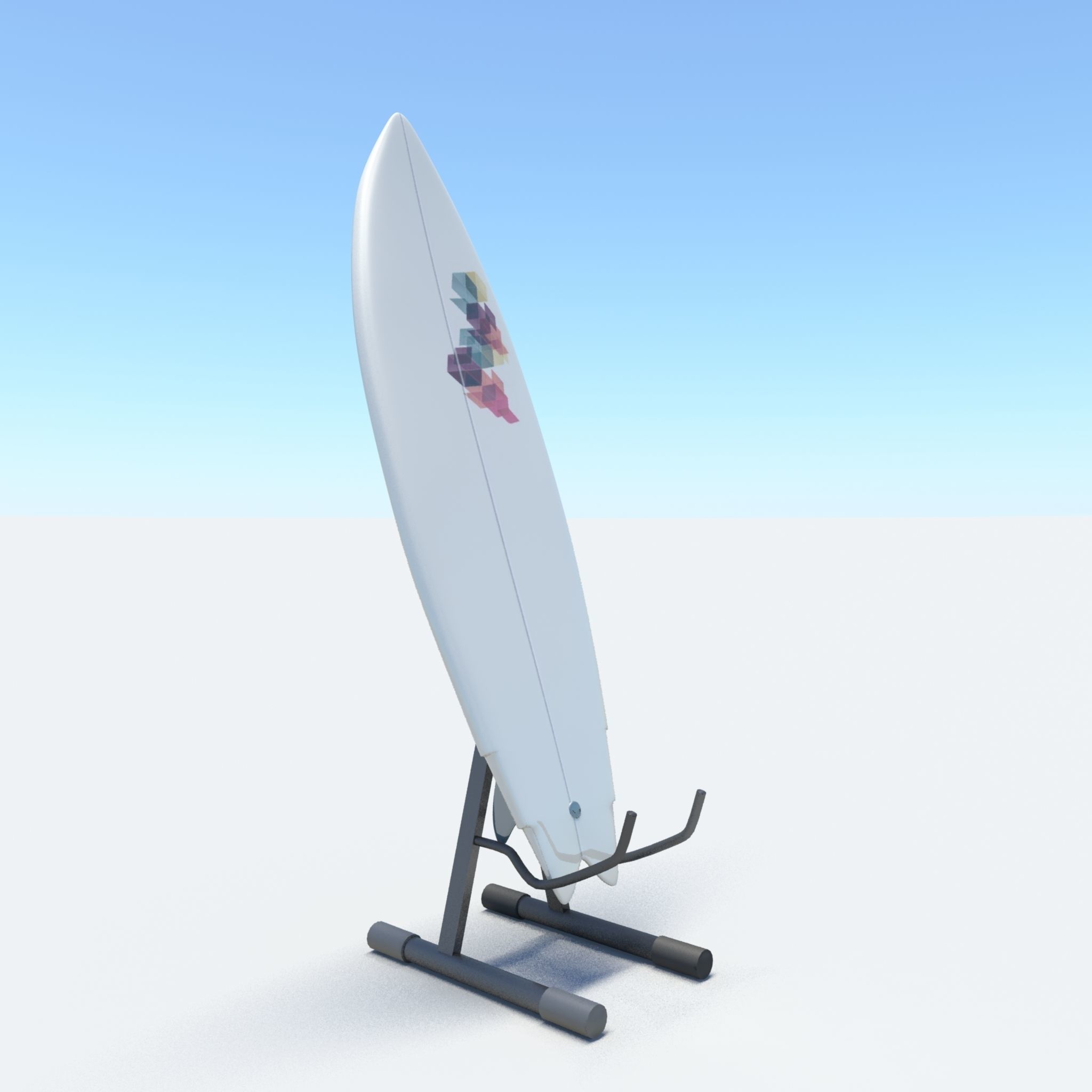 surfboard V6 3D model_14
