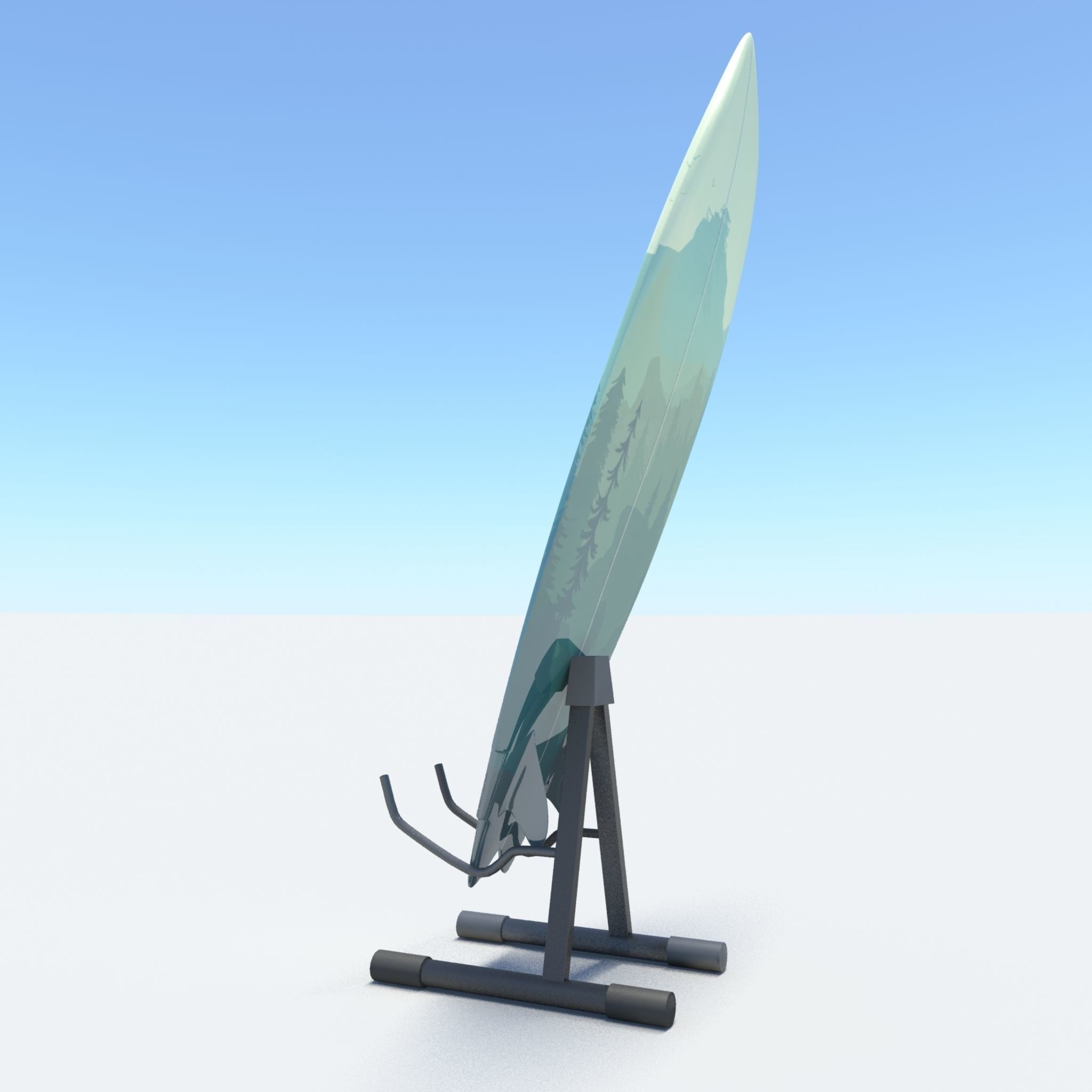 surfboard V6 3D model_5
