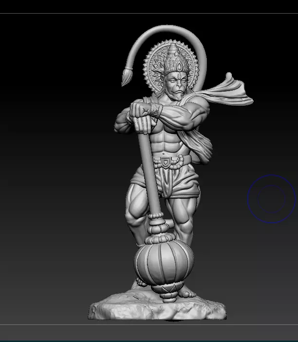Hanuman High quality 3D print model 3D print model