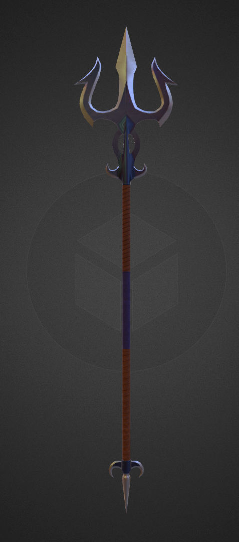 PBR RPG Weapon Collection Set Low-poly 3D model_20