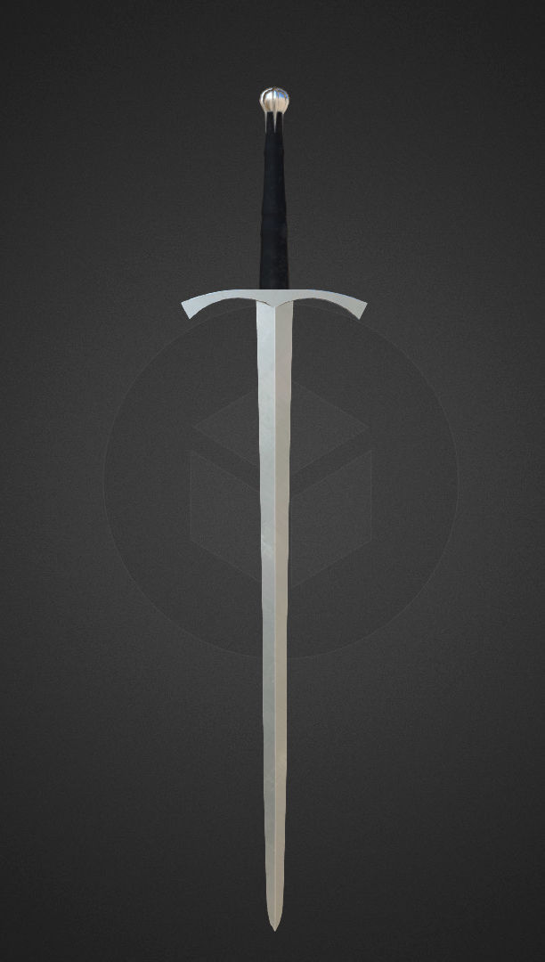 PBR RPG Weapon Collection Set Low-poly 3D model_10