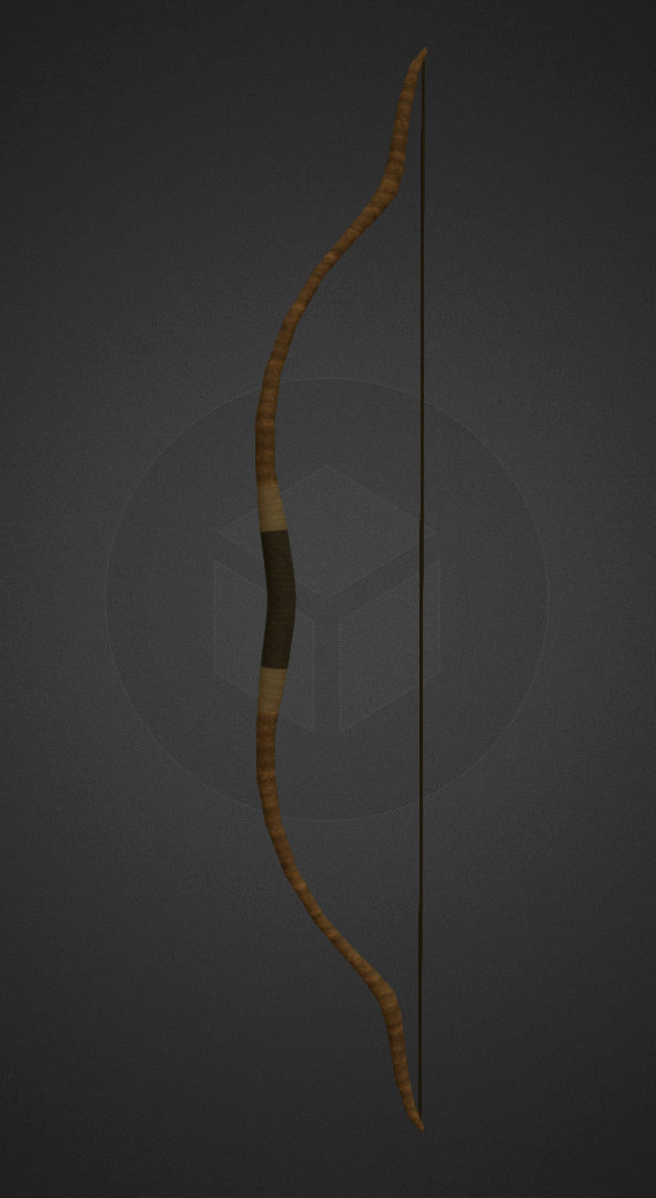 PBR RPG Weapon Collection Set Low-poly 3D model_16