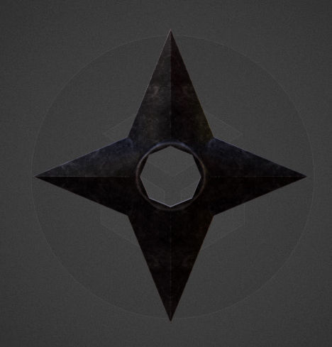 PBR RPG Weapon Collection Set Low-poly 3D model_17