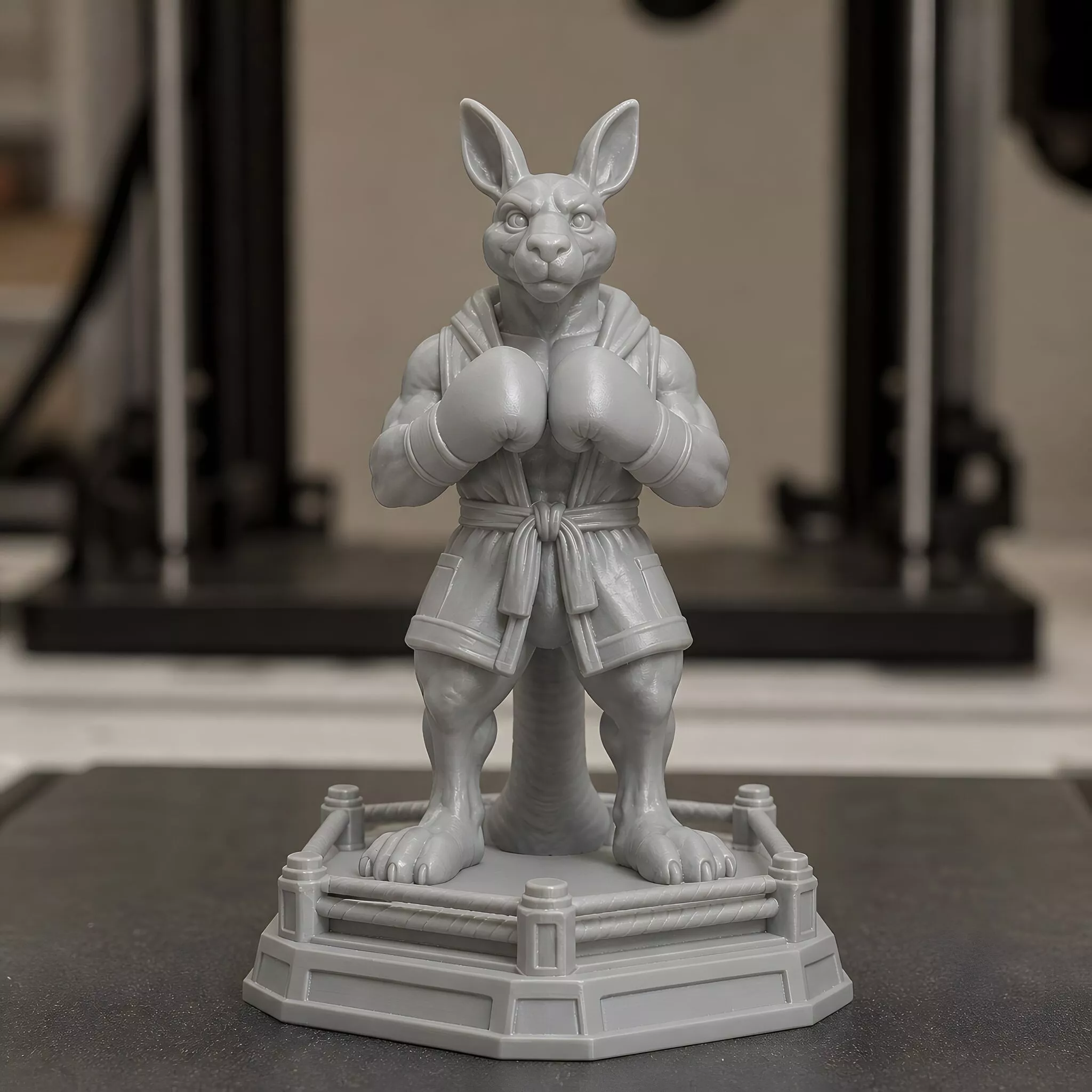 Boomer Kangaroo Boxer 3D Print Model 3D print model