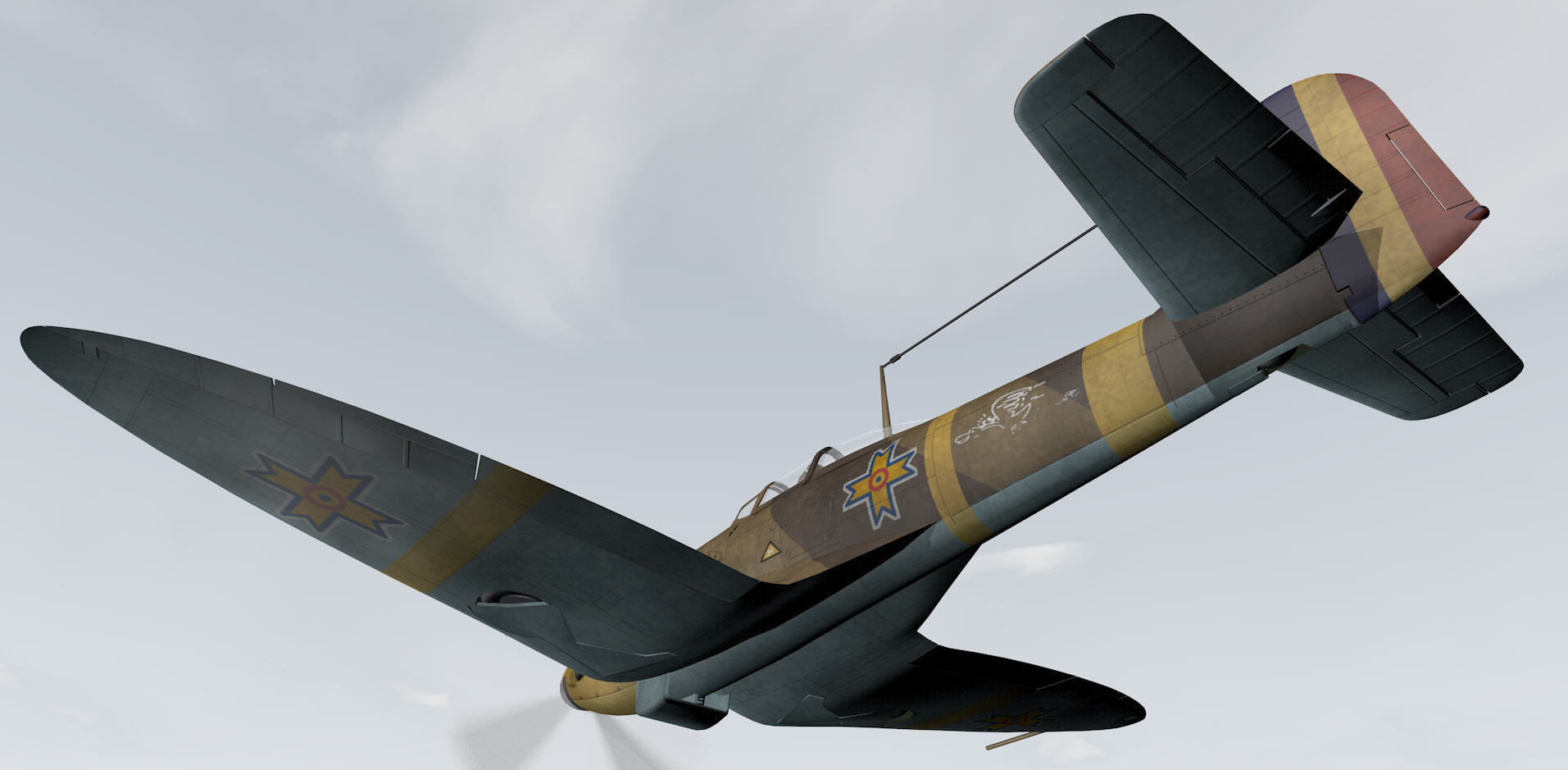 Heinkel He-112B 3D model_15