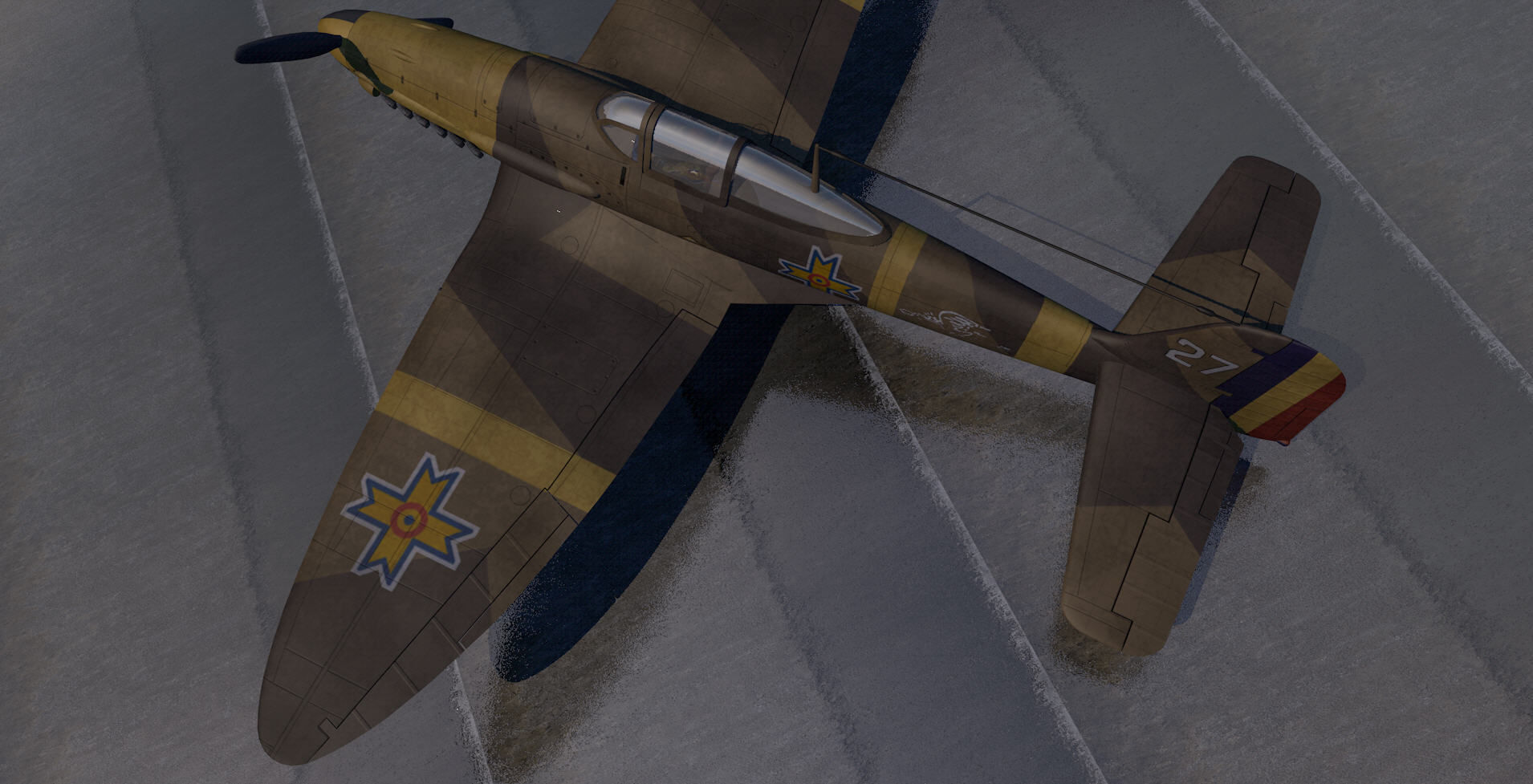 Heinkel He-112B 3D model_12