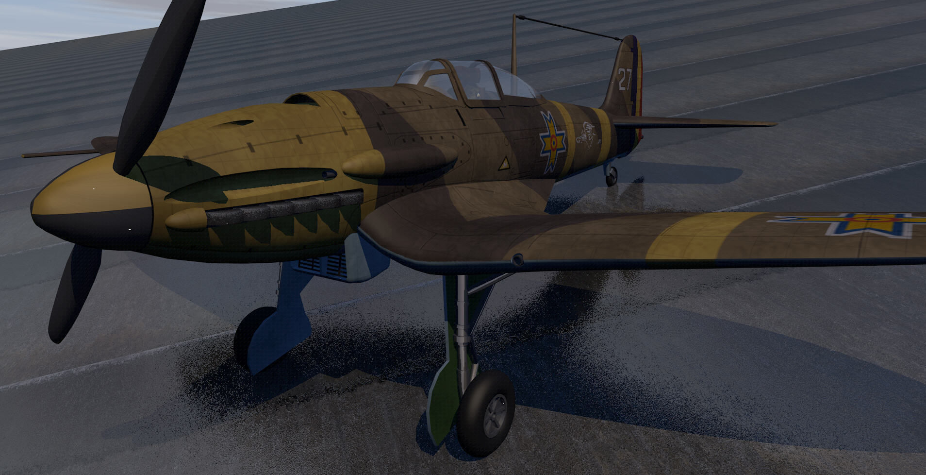 Heinkel He-112B 3D model_11