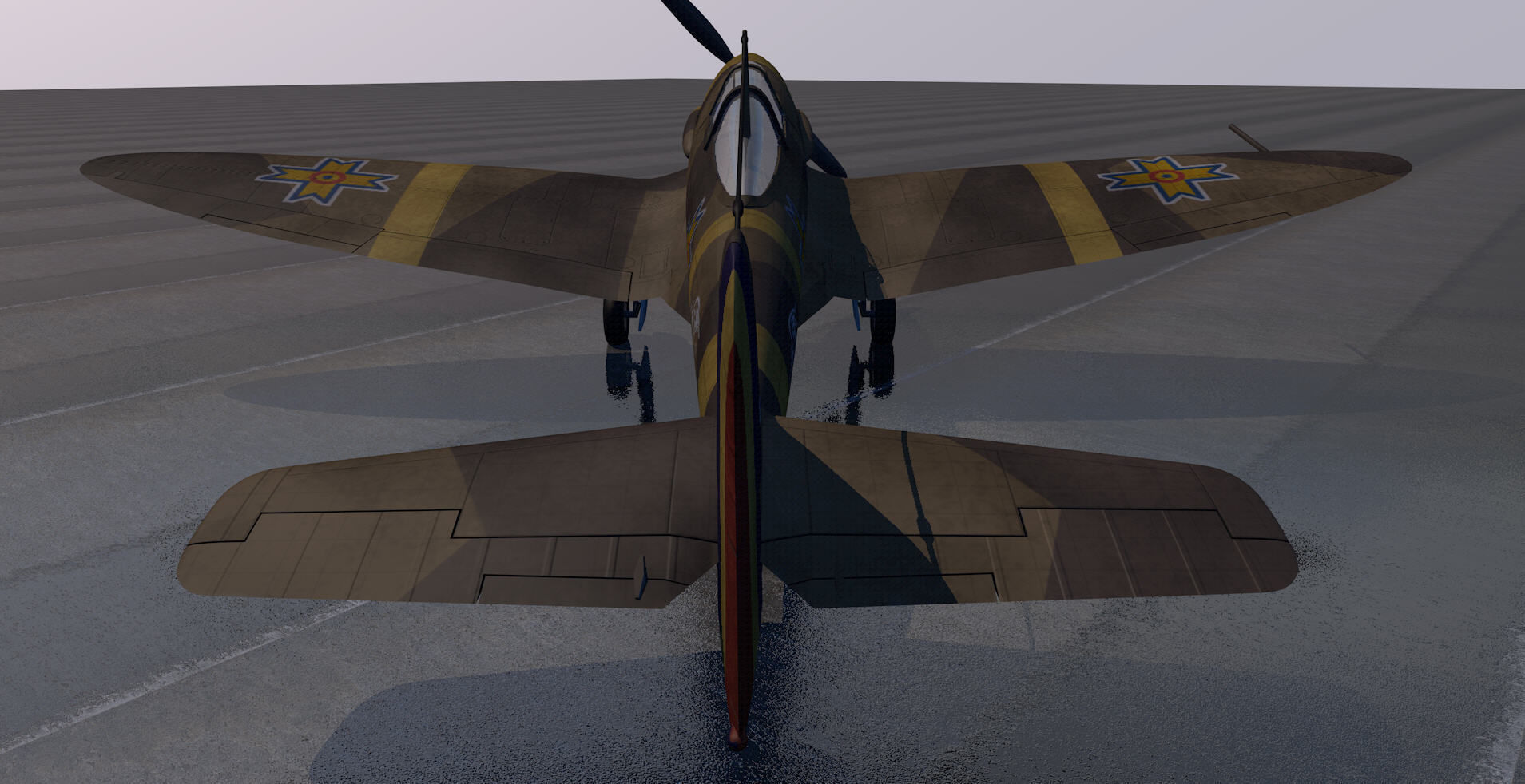 Heinkel He-112B 3D model_10