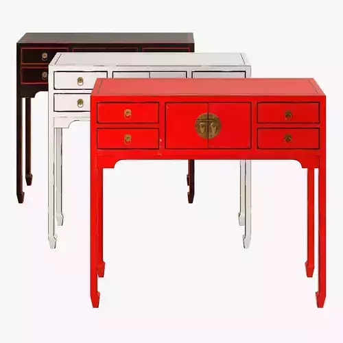 butlers rising sun console table