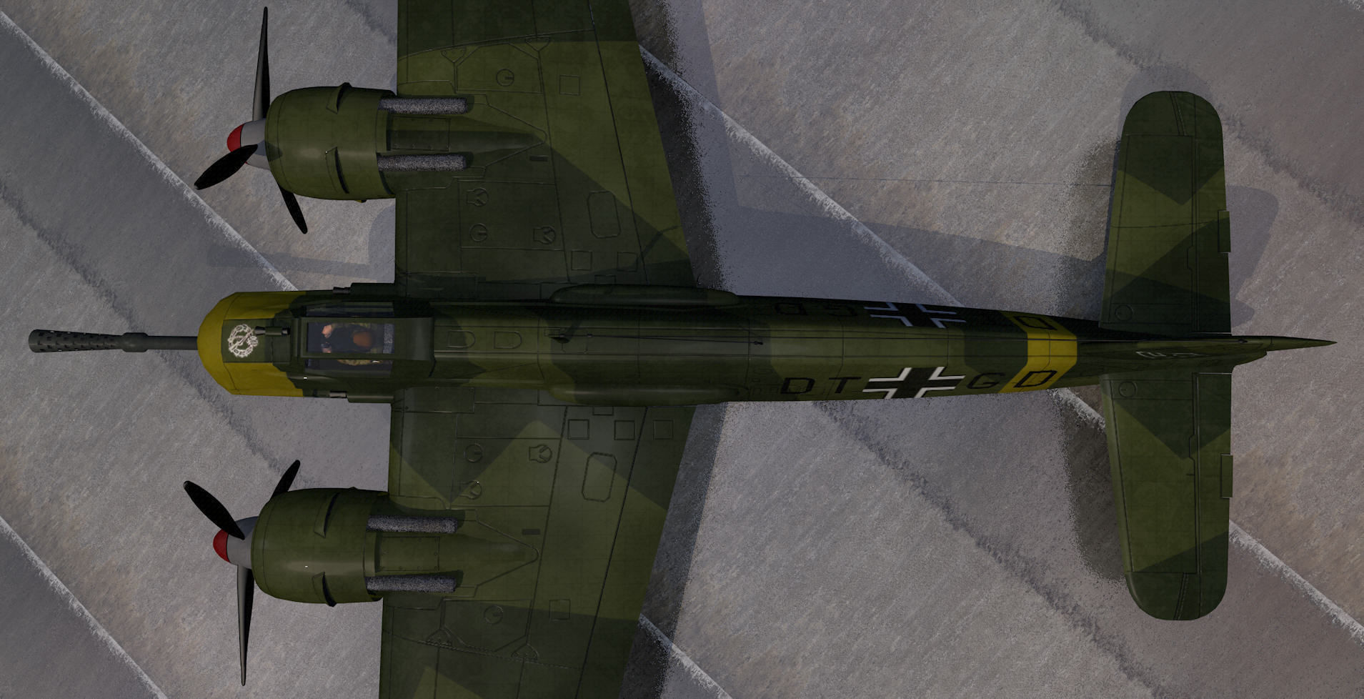 Henschel Hs-129 B-3 3D model_7