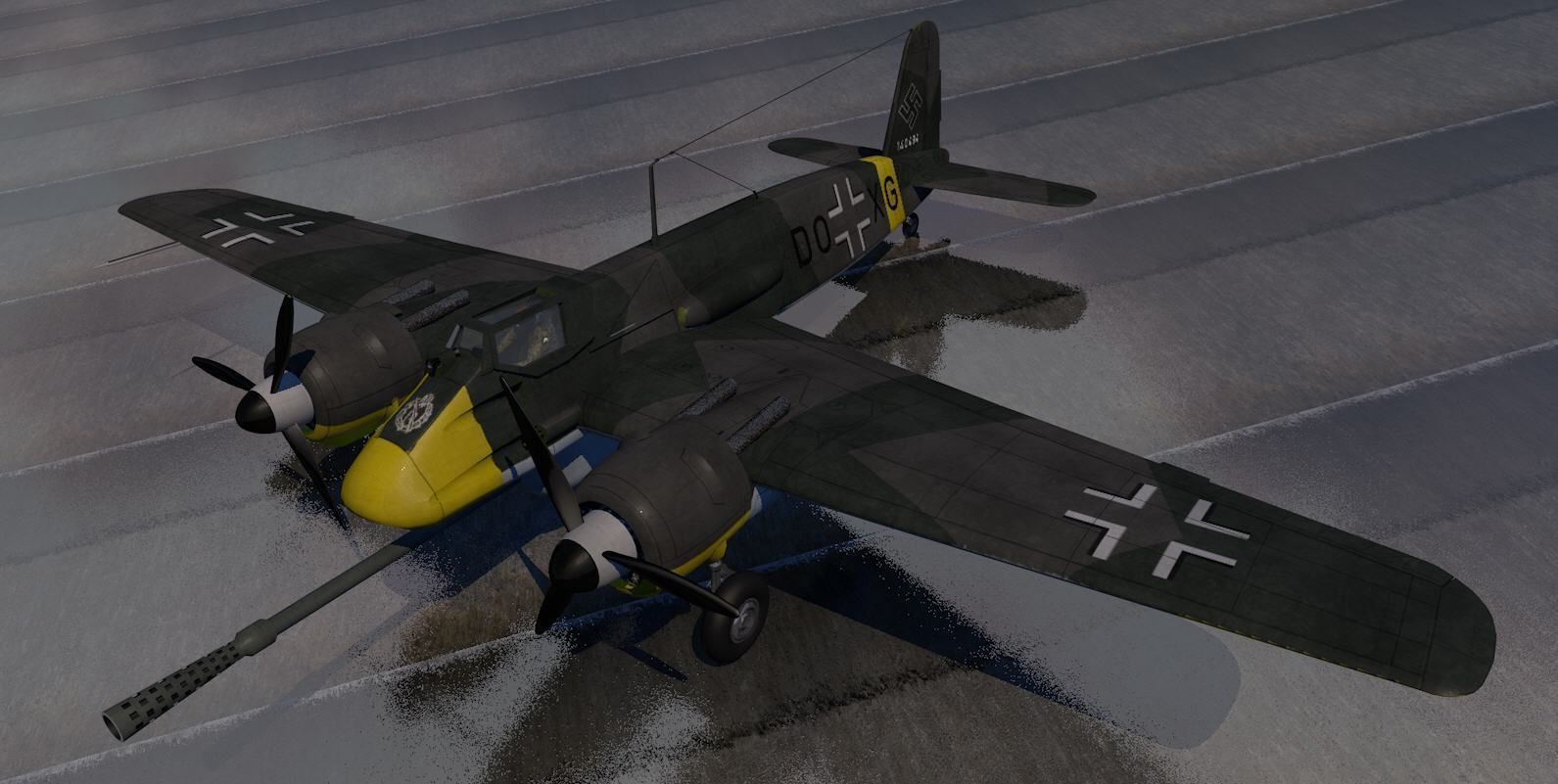 Henschel Hs-129 B-3 3D model_2