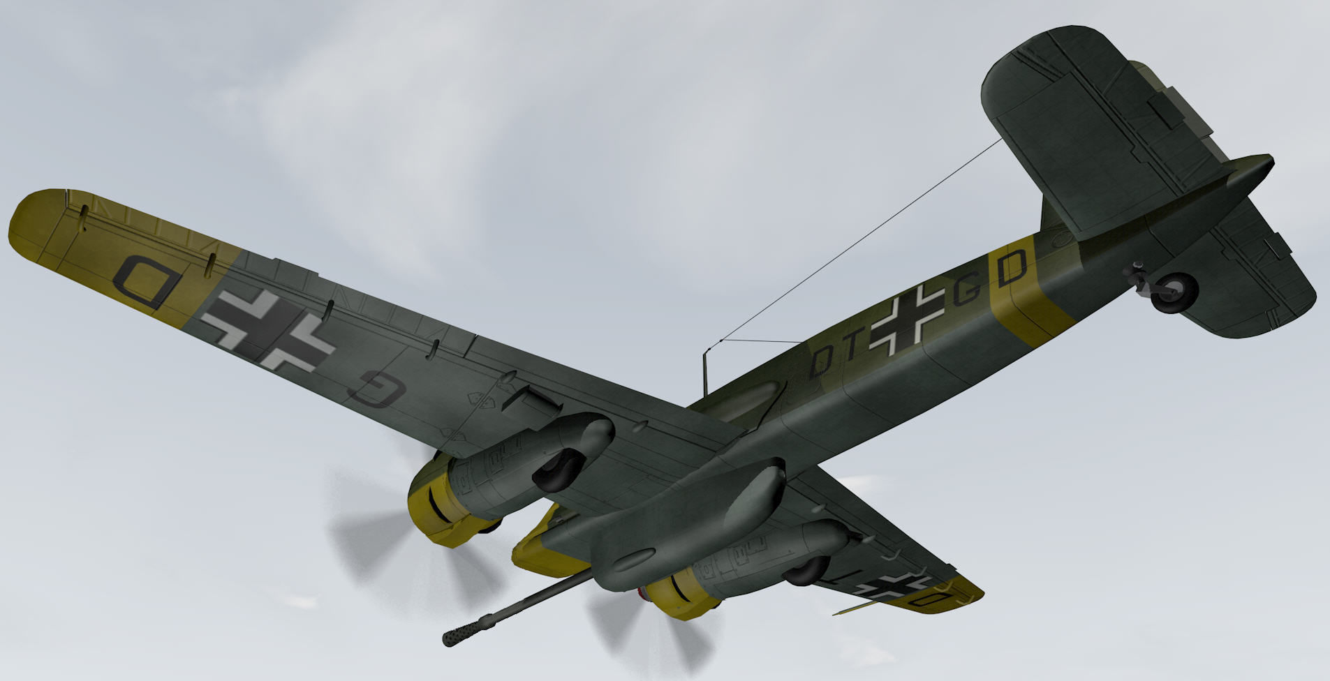Henschel Hs-129 B-3 3D model_15