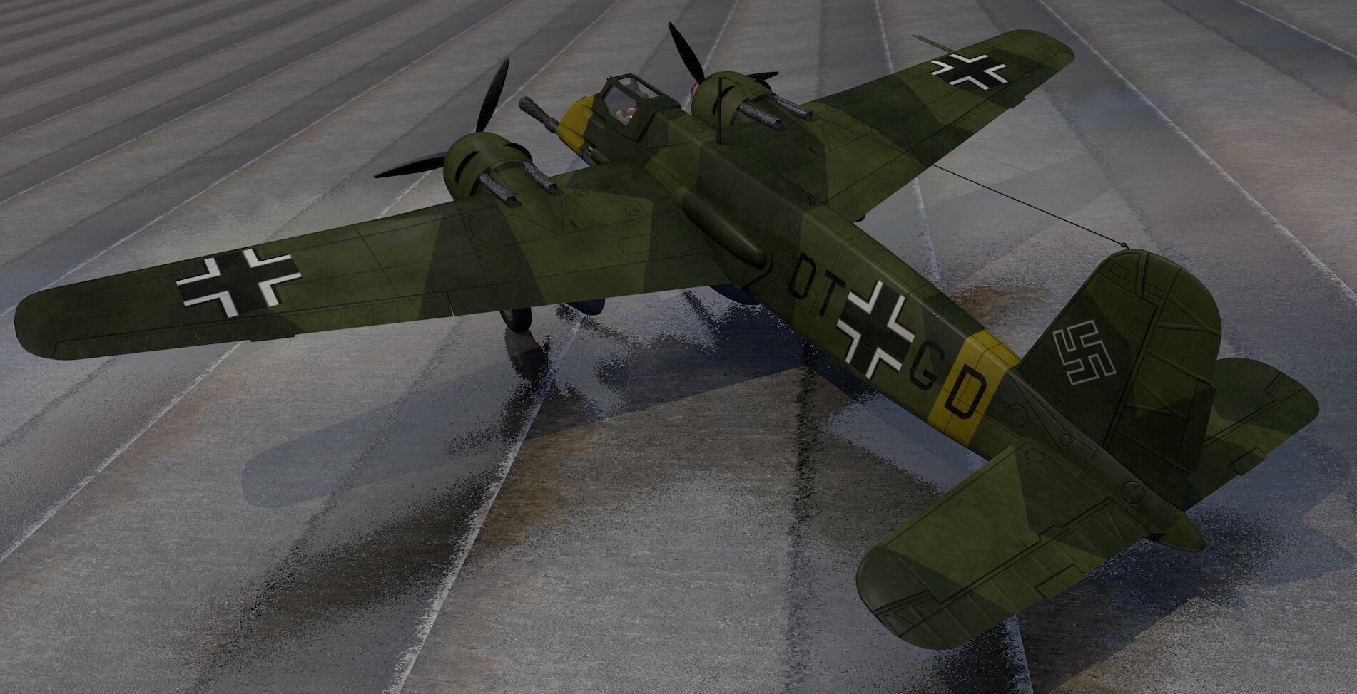 Henschel Hs-129 B-3 3D model_3