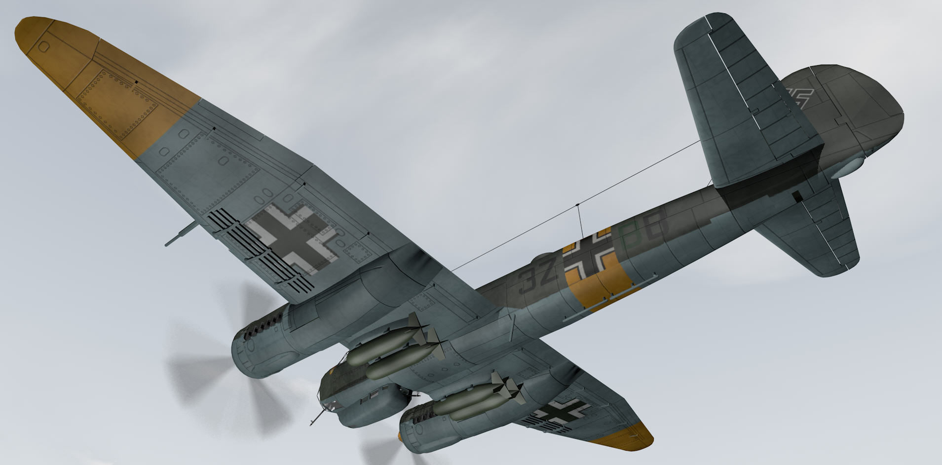 Junkers Ju-88 A-4 3D model_10